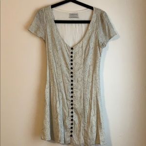 Urban Outfitters Mini button up dress